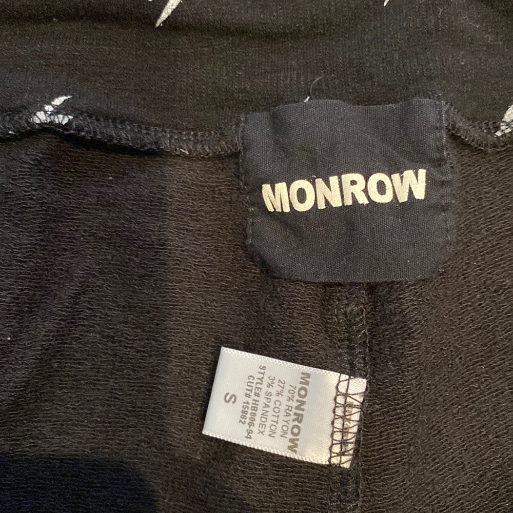 Monroe lightning bolt sweatpants